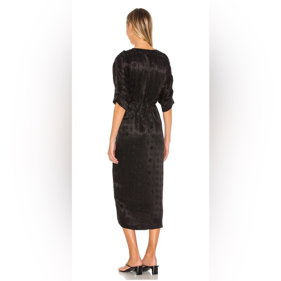 Revolve Callahan Wrap Sami Dress, Black size 2XL - Picture 3 of 16